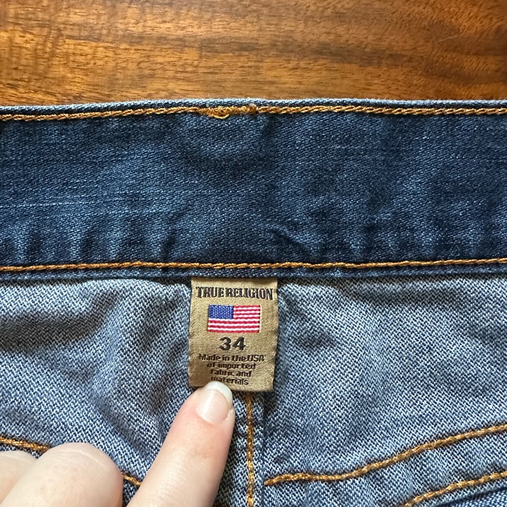 True Religion Ricky Relaxed Straight 34 - Picture 3 of 6